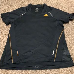 Adidas black workout top